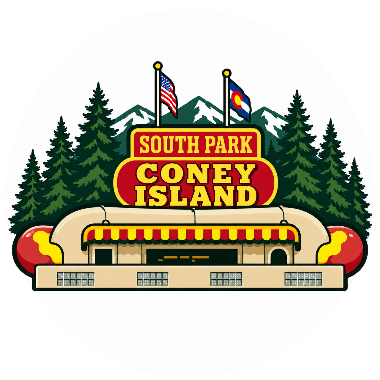 Southpark Coney Island Southpark Coney Island logo