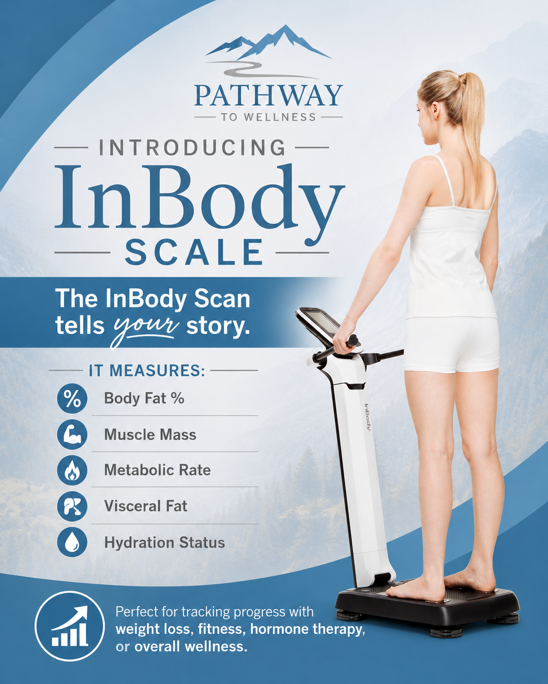 InBody Scale at Pathway to Wellness — Body Composition Analysis machine