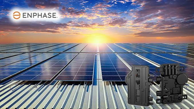 Enphase microinverter solar panel system