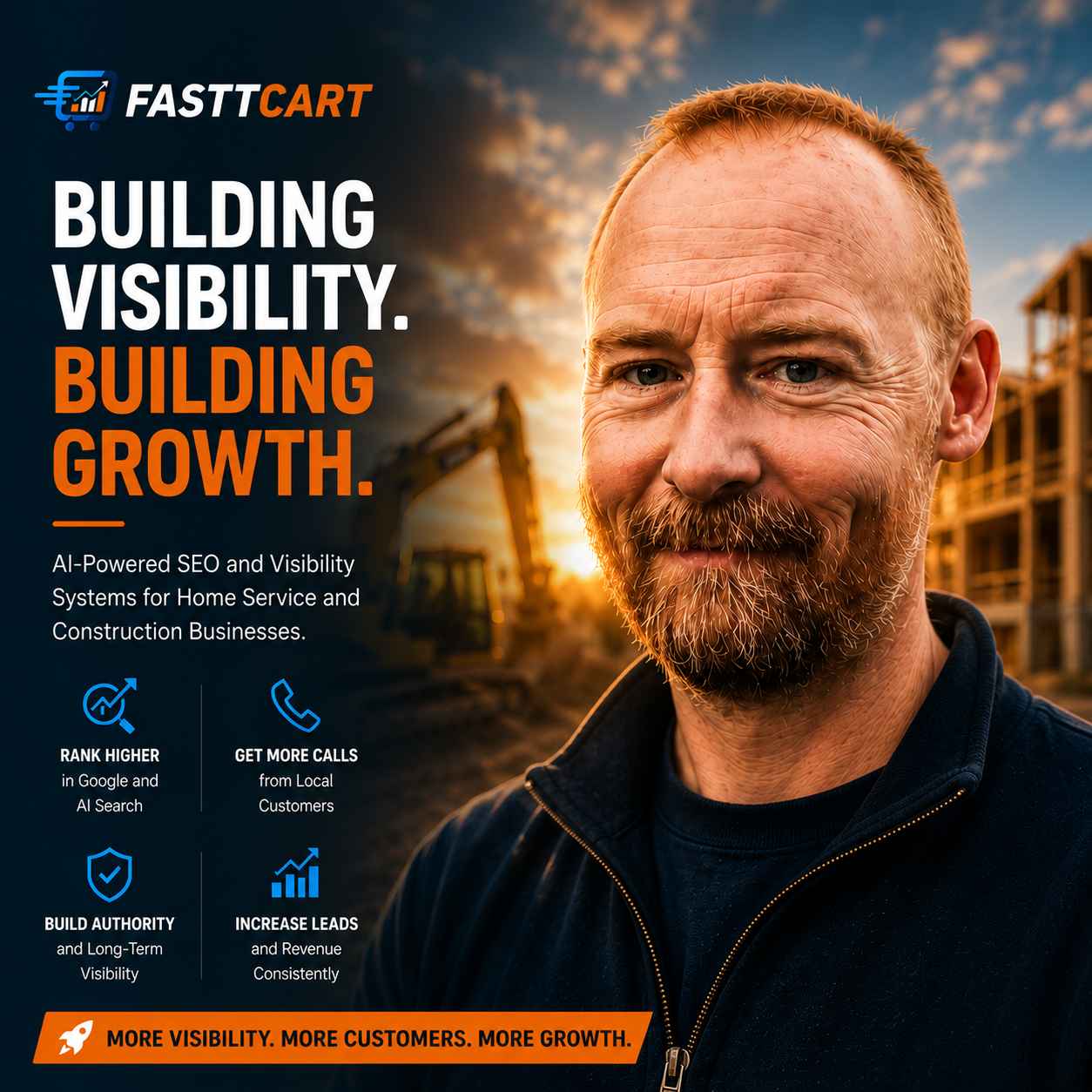 Contractor digital marketing services for the trades