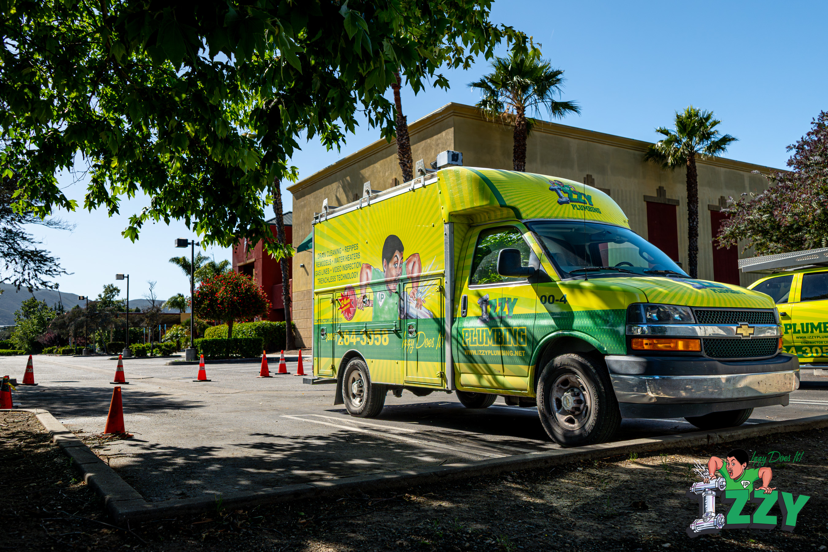 Izzy Plumbing website and digital marketing San Luis Obispo