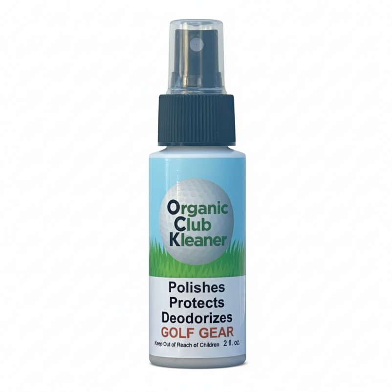 Pristine golf course fairway at sunrise — the environment Organic Club Kleaner™ is built for