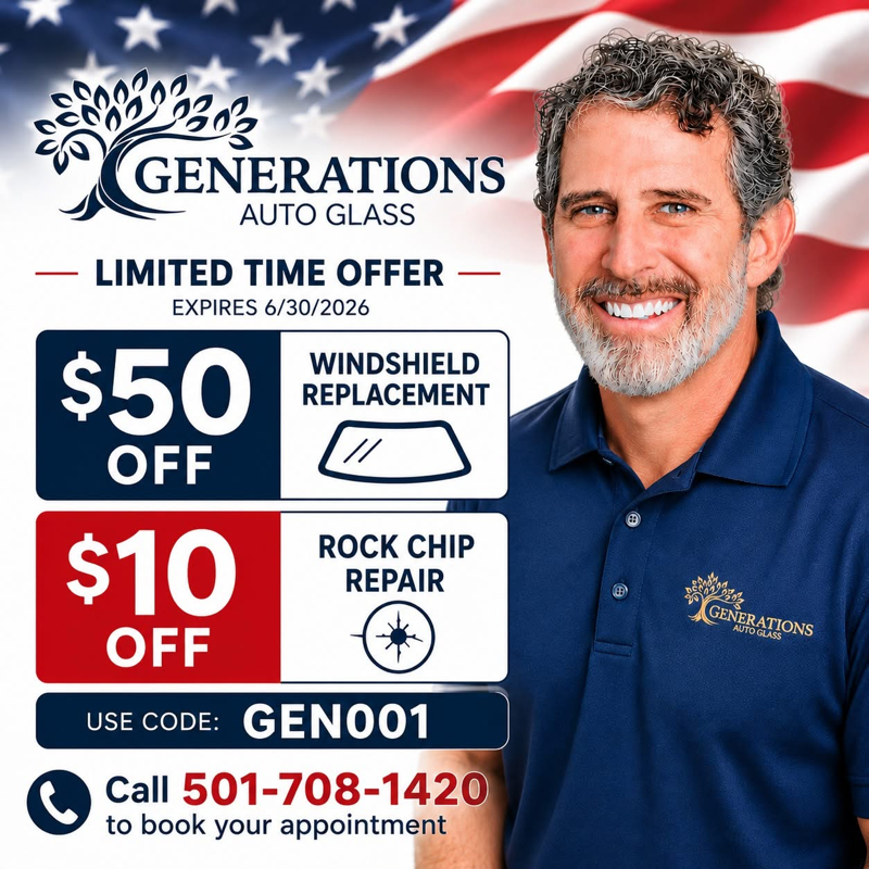 Generations Auto Glass special offer