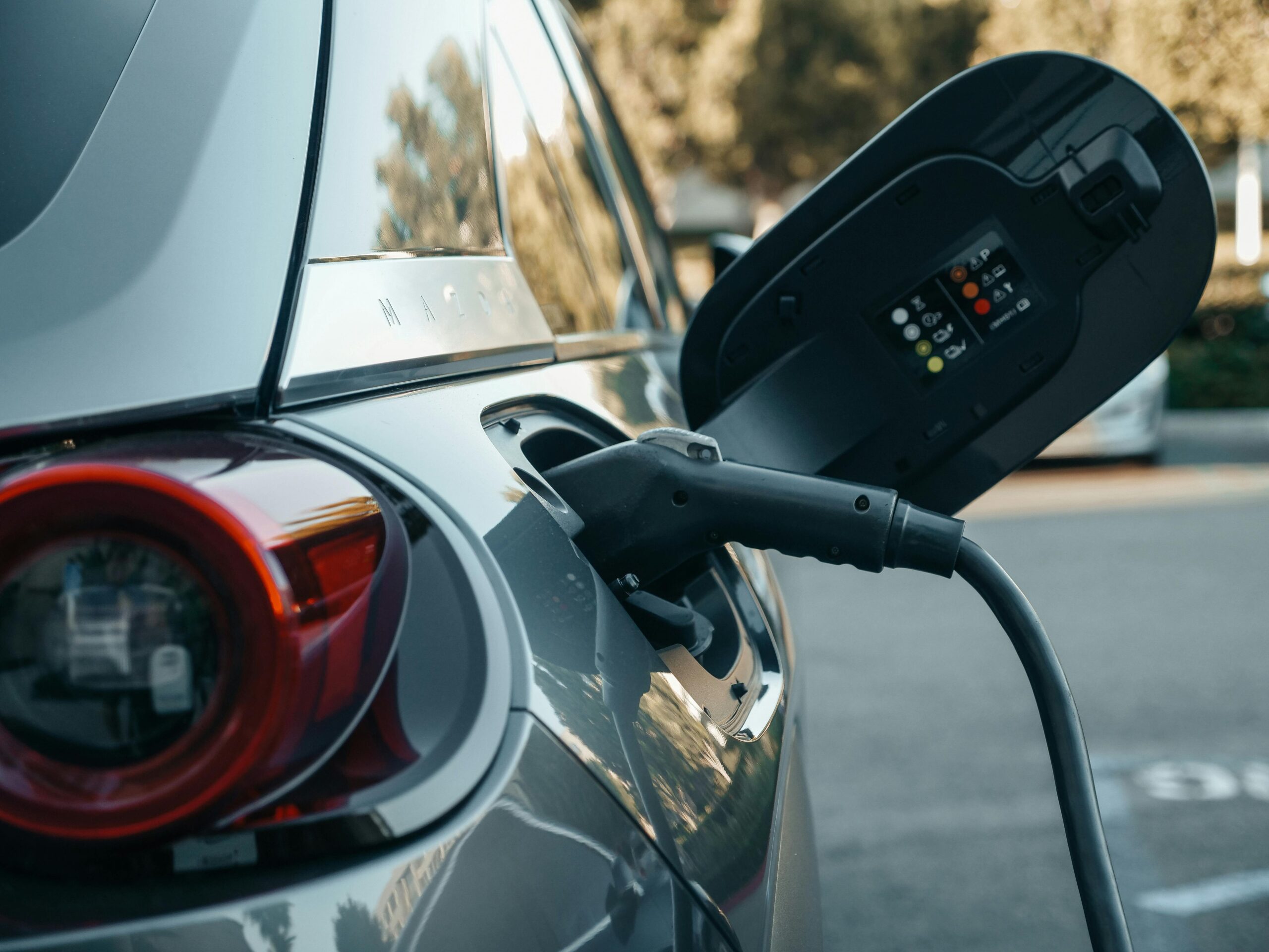 Professional EV charging station installation