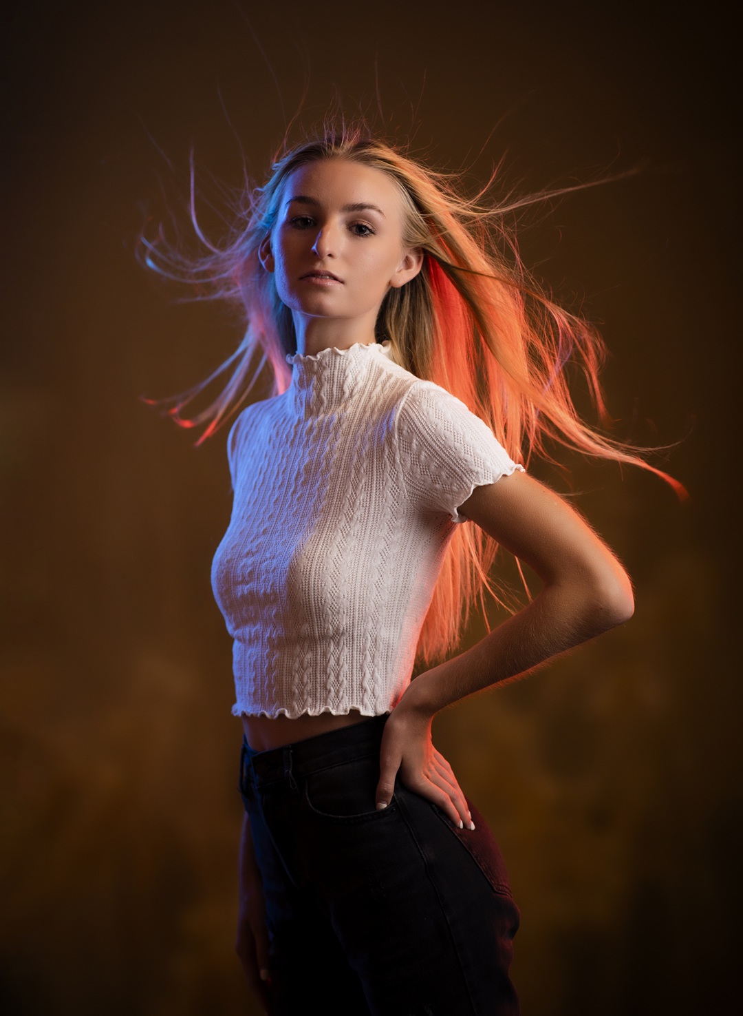 Lunar Lenz senior portrait 2
